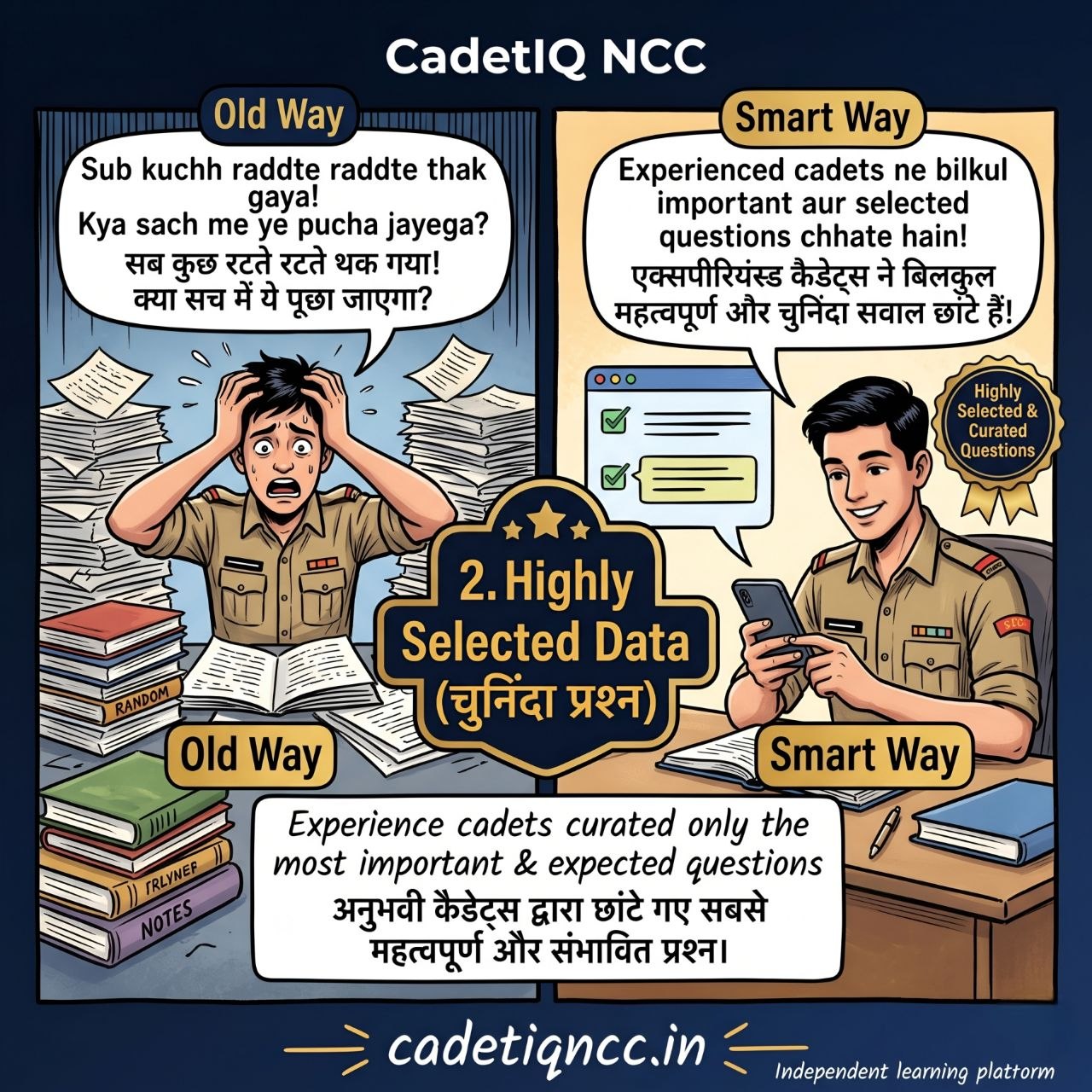 Highly Selected Data
